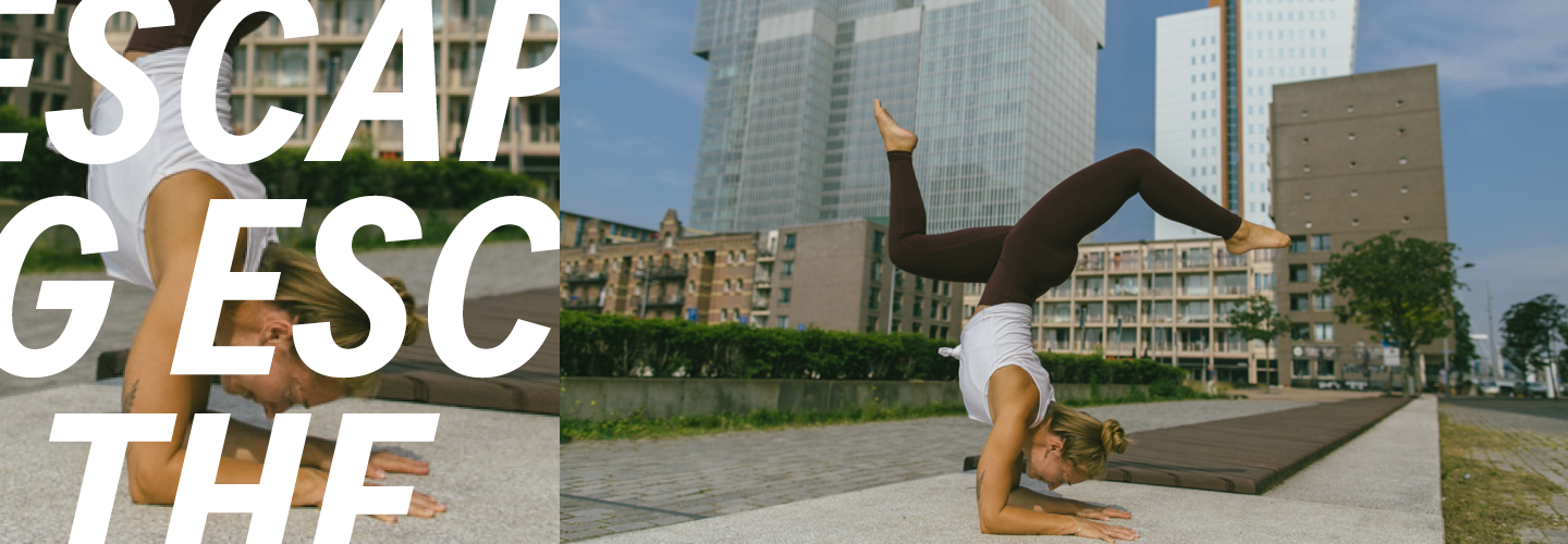Discover and defy gravity by Charlotte Tuesday April 13 17.30 Yogaground Rotterdam, Turn your world upside down!2
