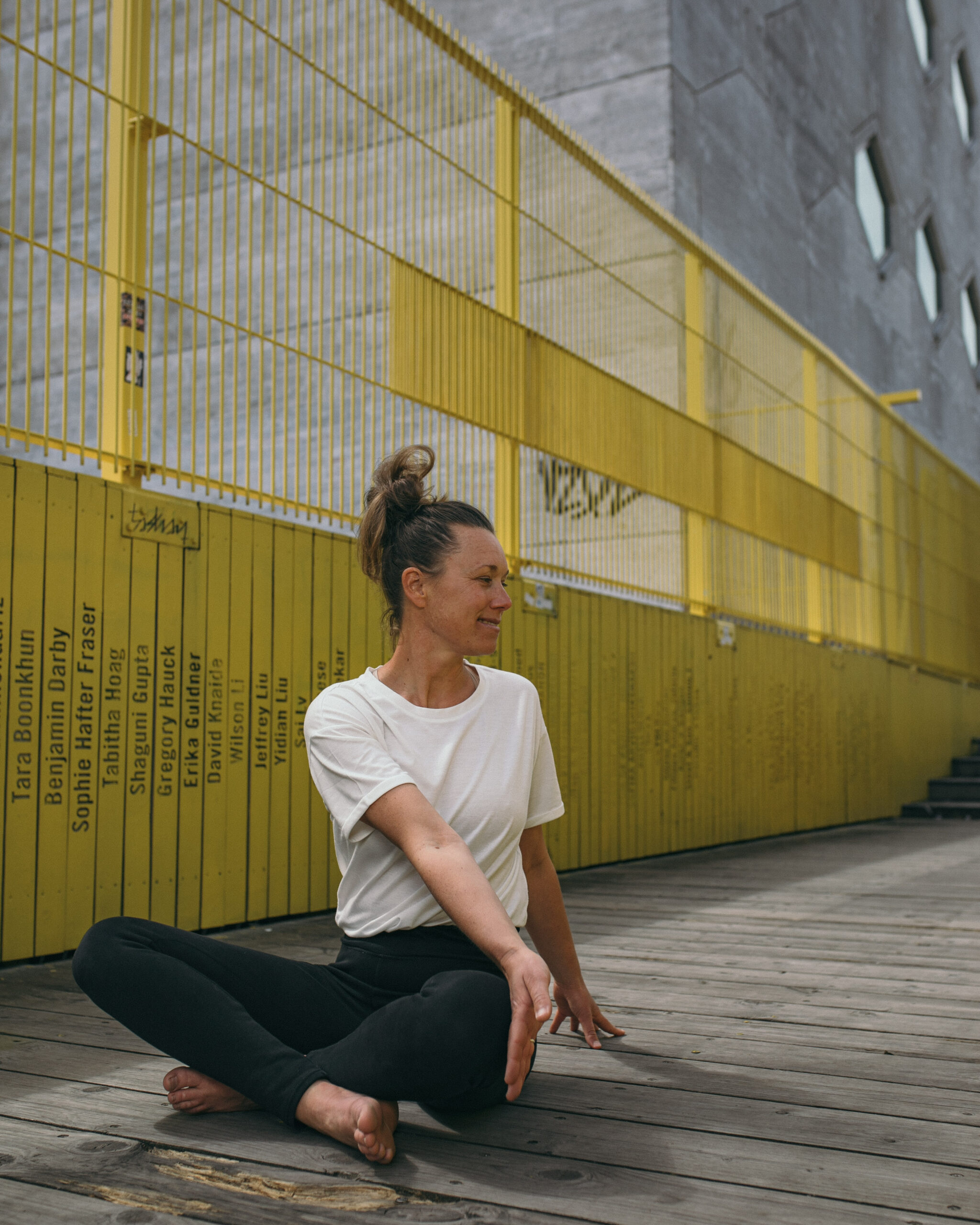 Mieke Flex Yin Yoga teacher Yogaground Rotterdam centre