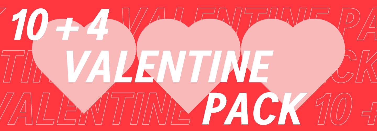 Will you be my valentine 10+4 valentine credits pack8